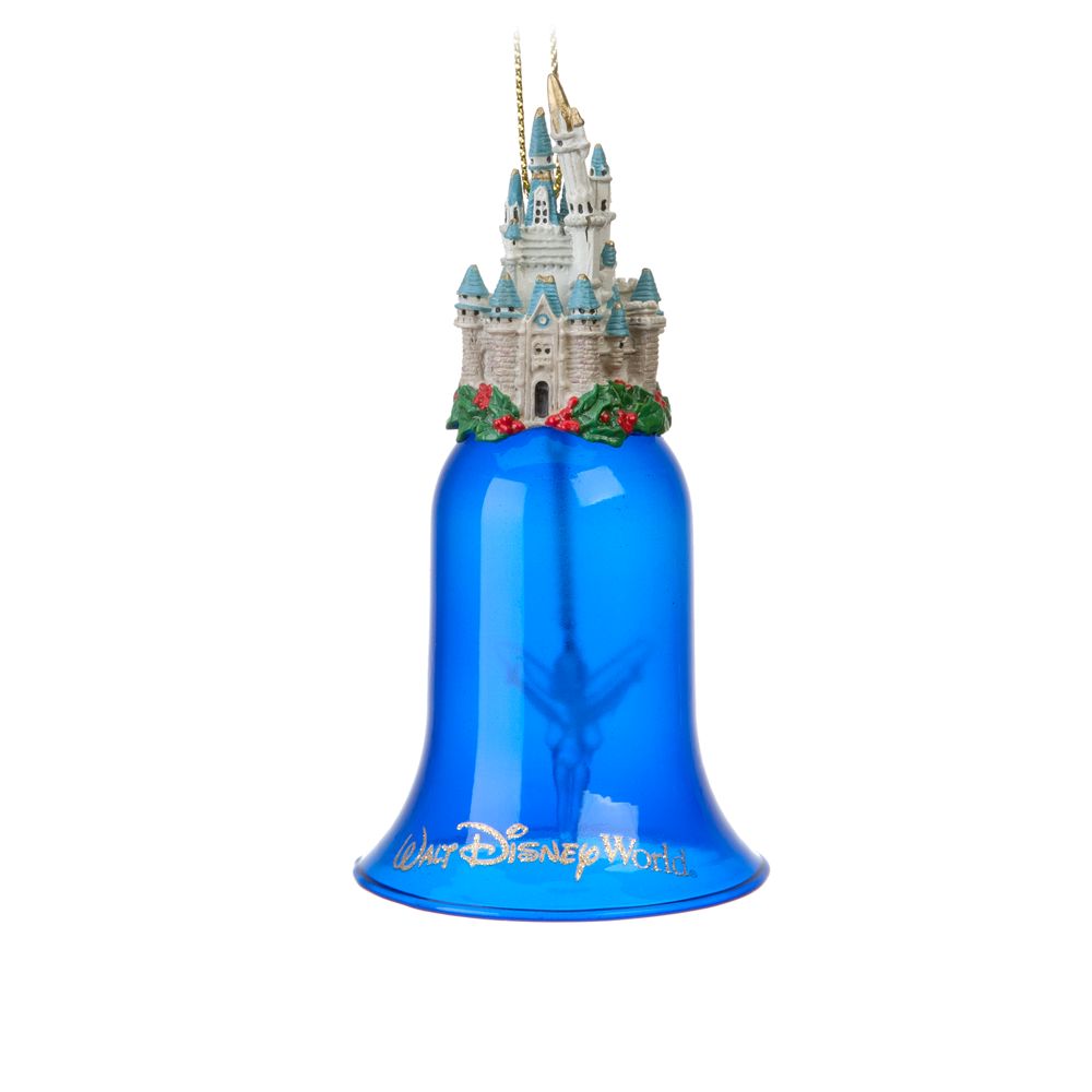 Walt Disney World Cinderella Castle Bell Ornament