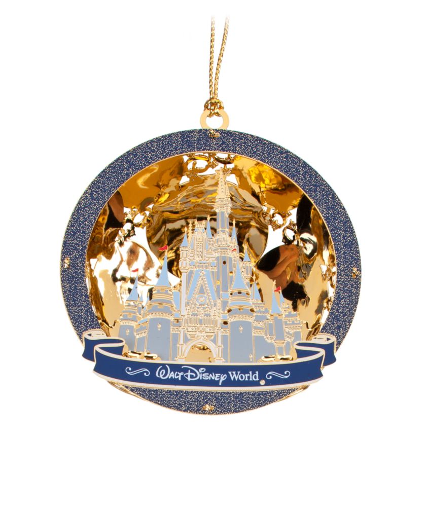 Exclusive Walt Disney World Cinderella Castle Ornament by Baldwin