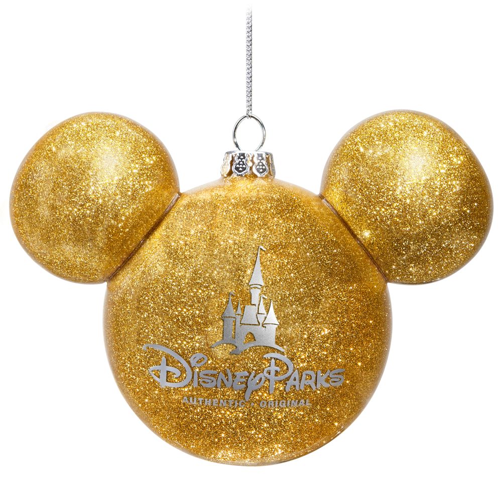 Icon Mickey Mouse Ornament -- Gold