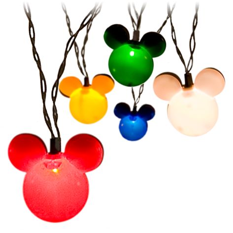Mickey Mouse Holiday Lights Set
