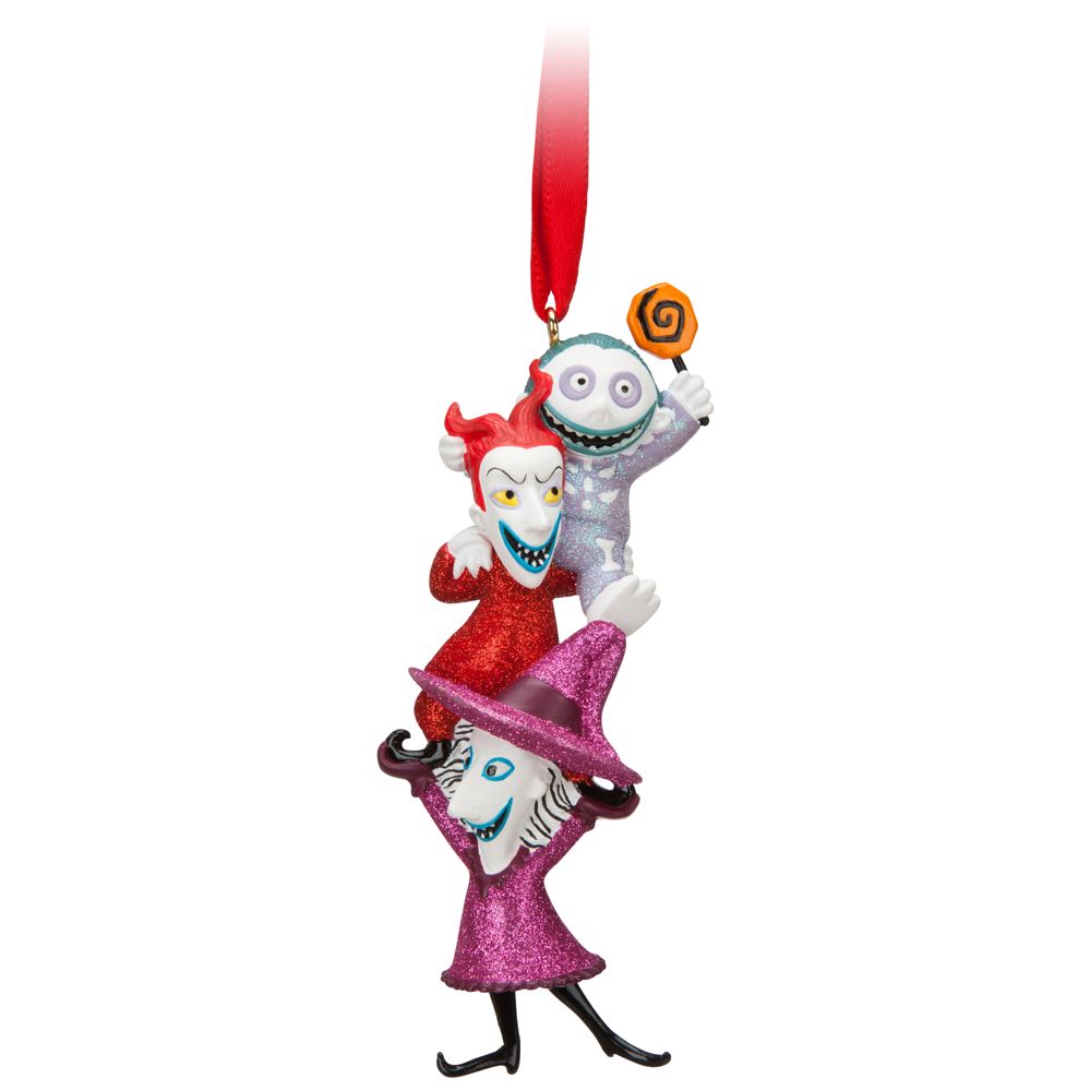 Nightmare Before Christmas Lock, Shock and Barrel Ornament