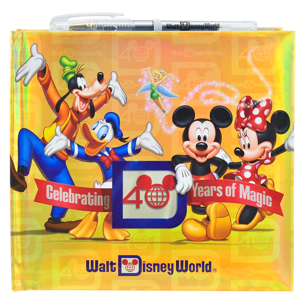 Deluxe Magic Kingdom 40th Anniversary Autograph Book