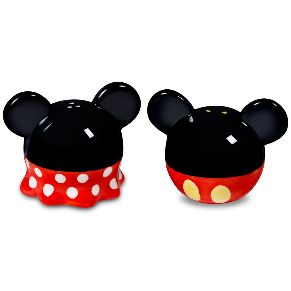 "Best of Mickey" Minnie and Mickey Mouse Salt and Pepper Shaker Set