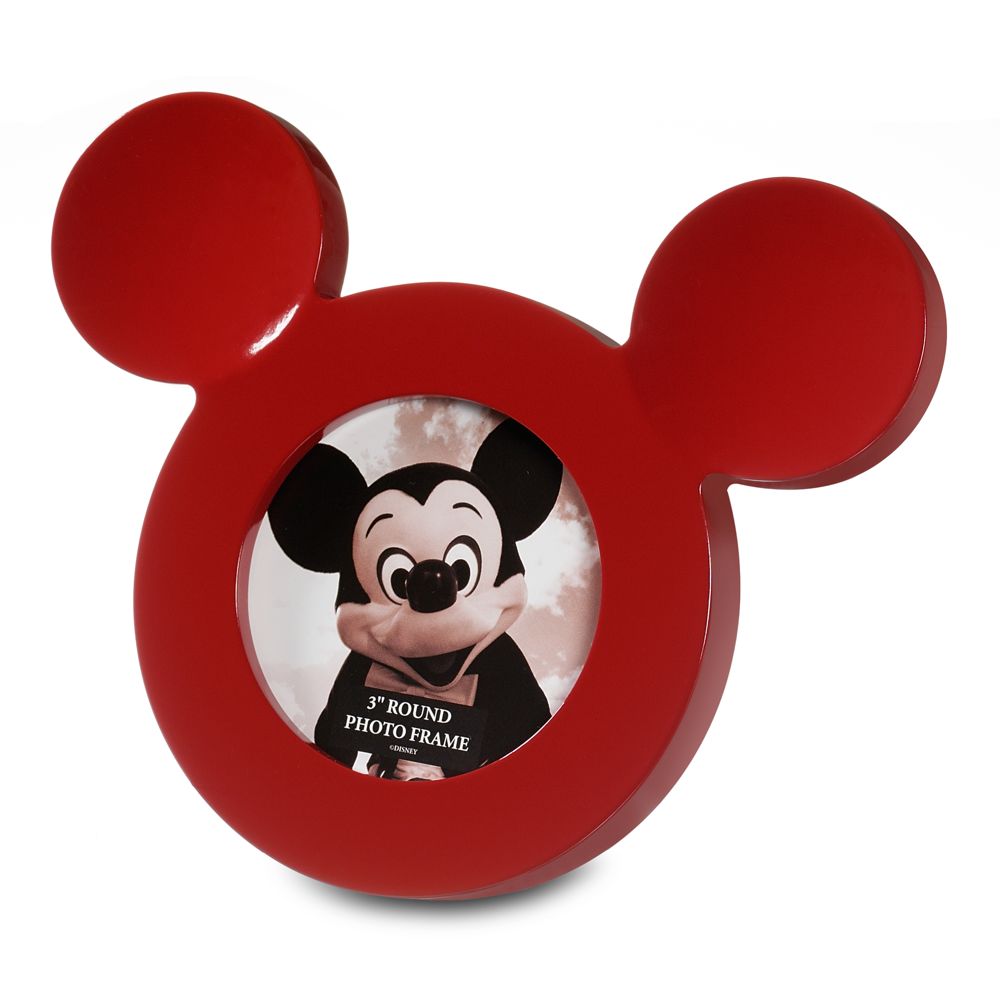 Red Mickey Mouse Icon Photo Frame -- 3''