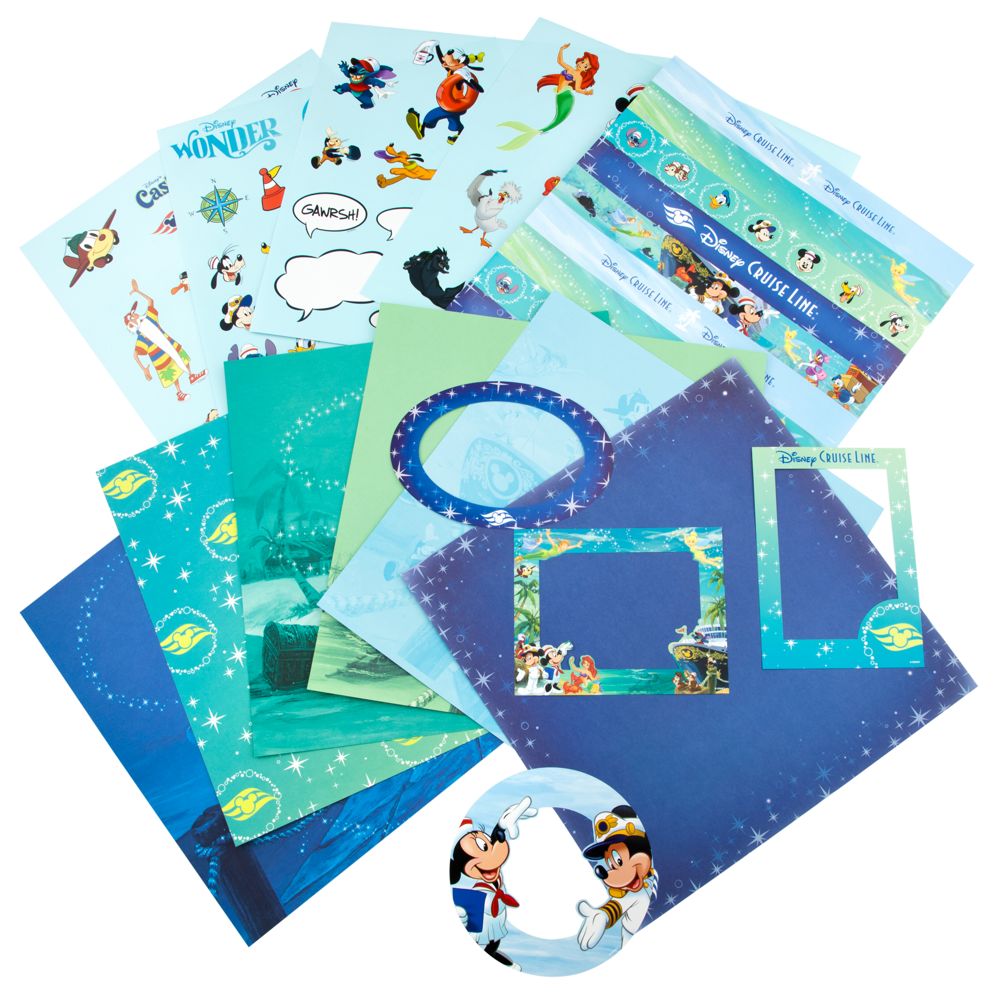 Disney Cruise Line Storybook Character Scrapbooking Kit