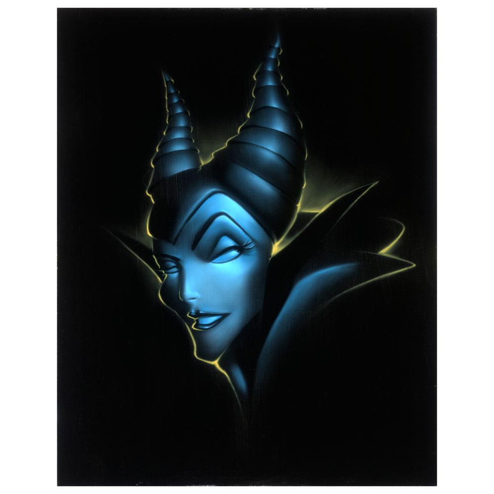 Limited Edition Vault 28 Villains Maleficent Giclée by Noah