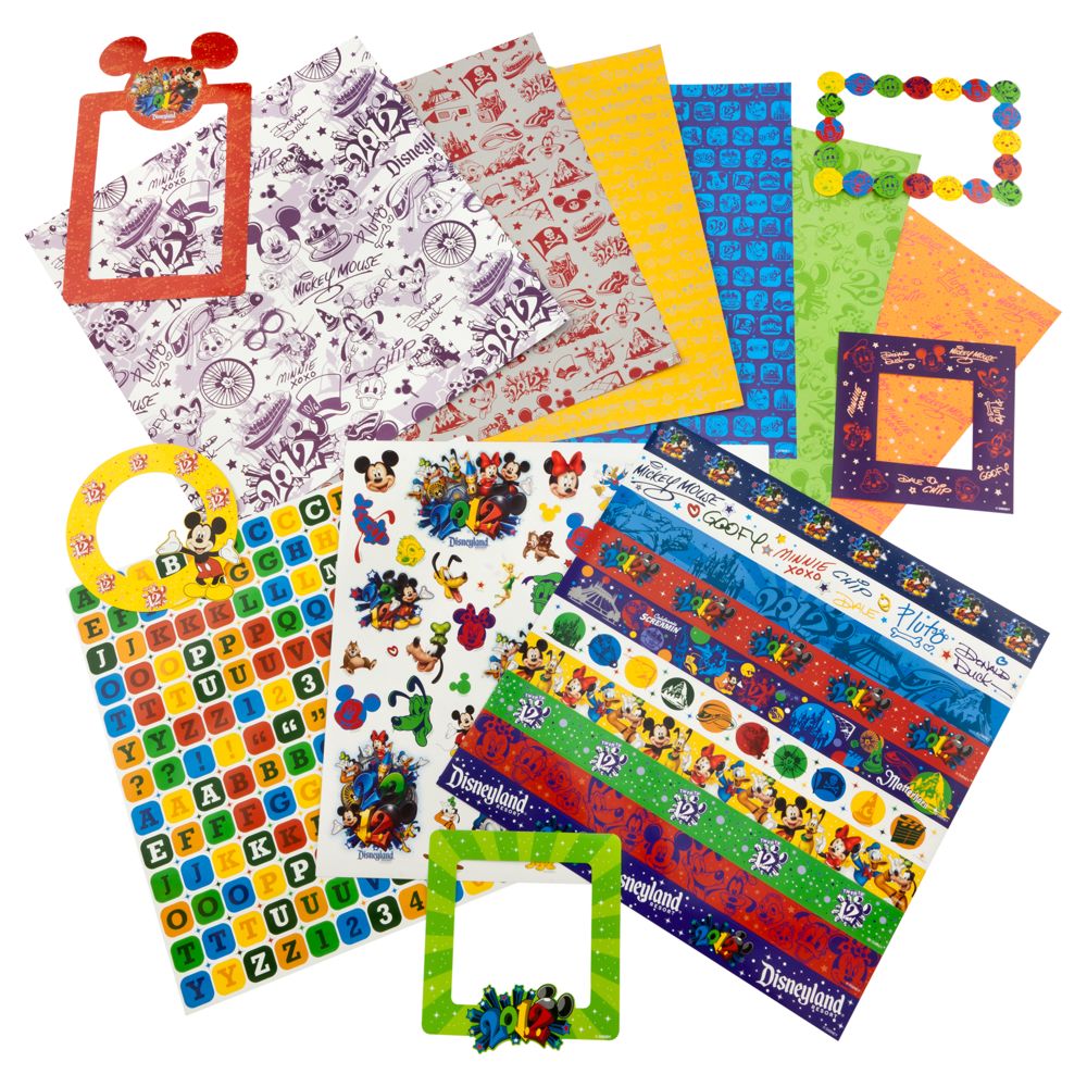 2012 Disneyland Scrapbook Kit -- Large