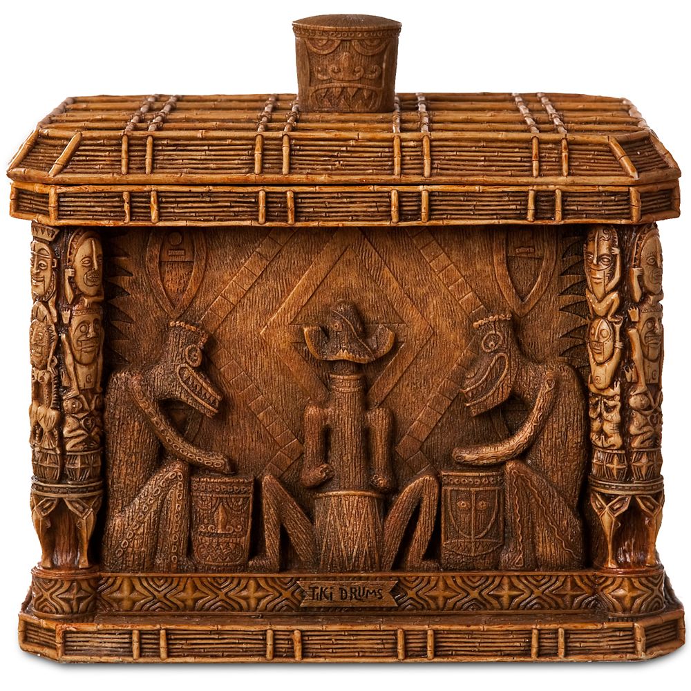 Tiki Drums The Enchanted Tiki Room Heirloom Box by Olszewski