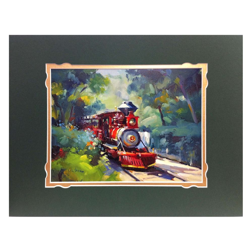 Frontierland Approach Deluxe Print on Paper