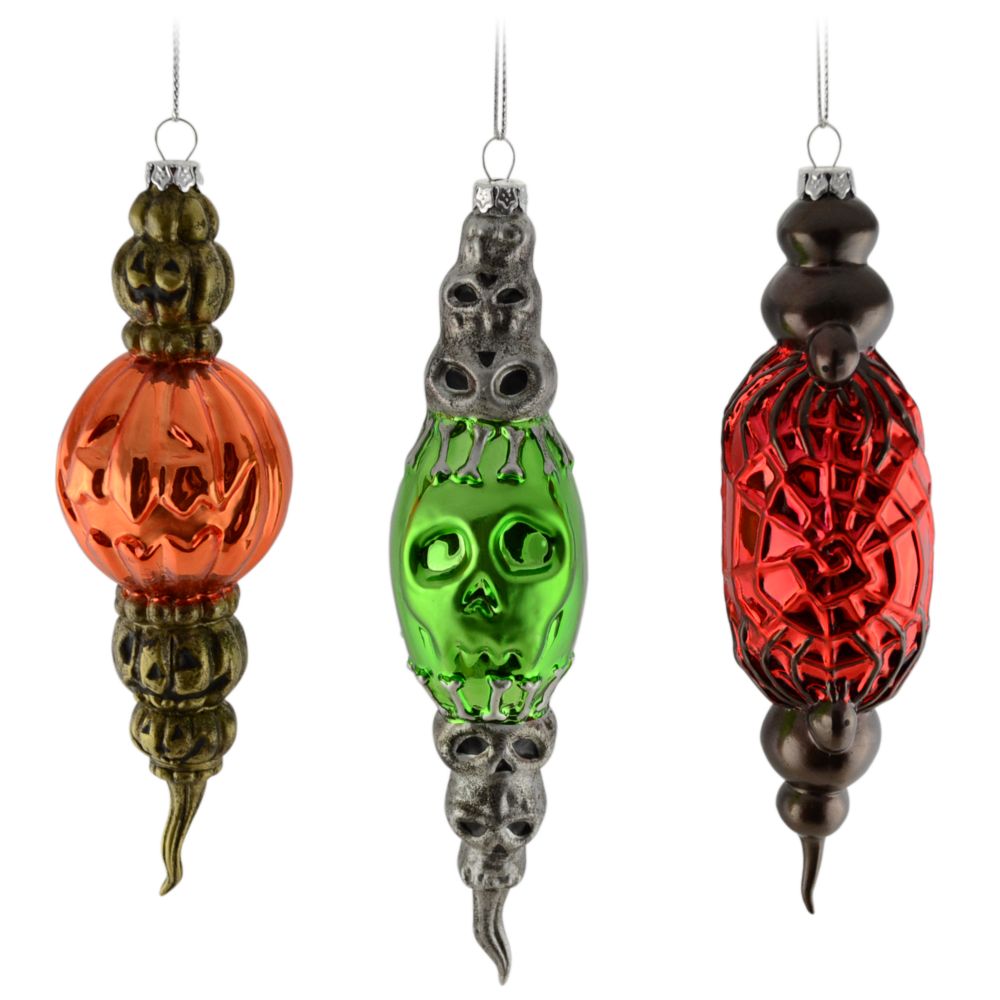Disneyland Haunted Mansion Holiday Ornament Set -- 3-Pc.