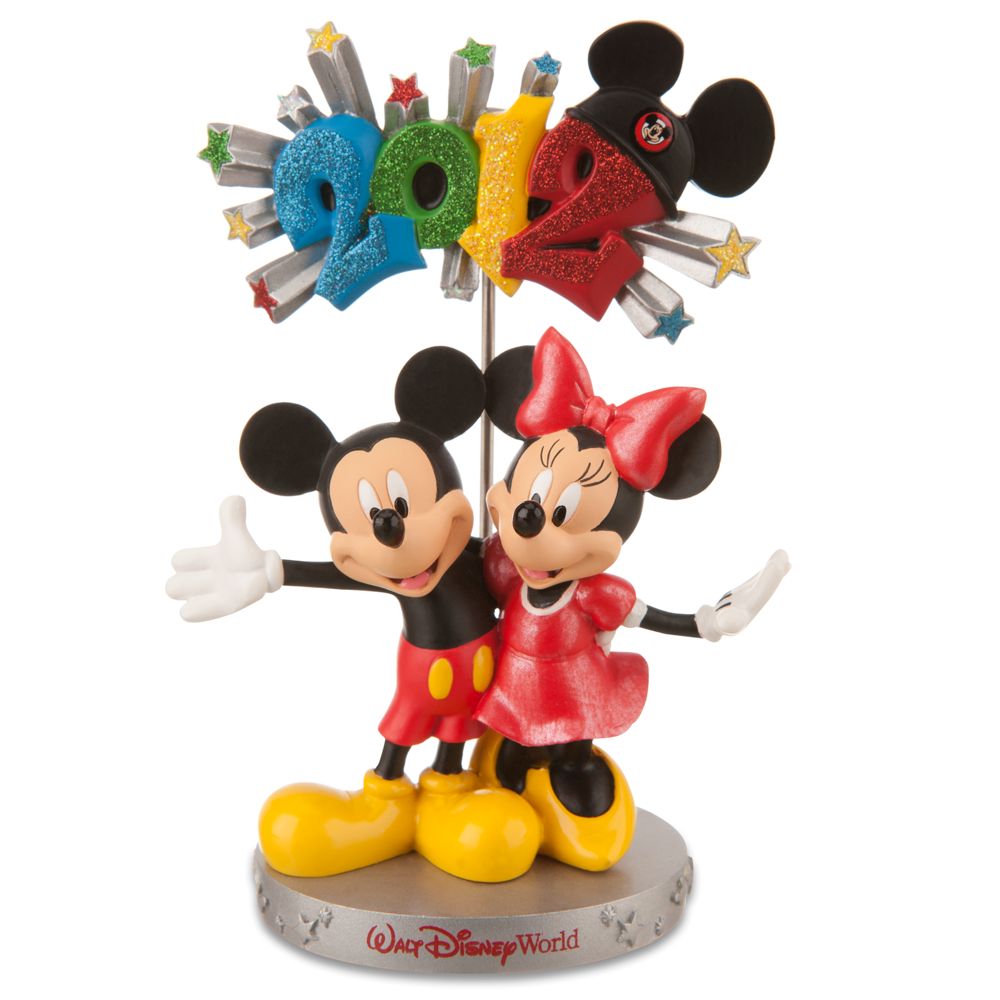 2012 Walt Disney World Minnie and Mickey Mouse Photo Clip Frame