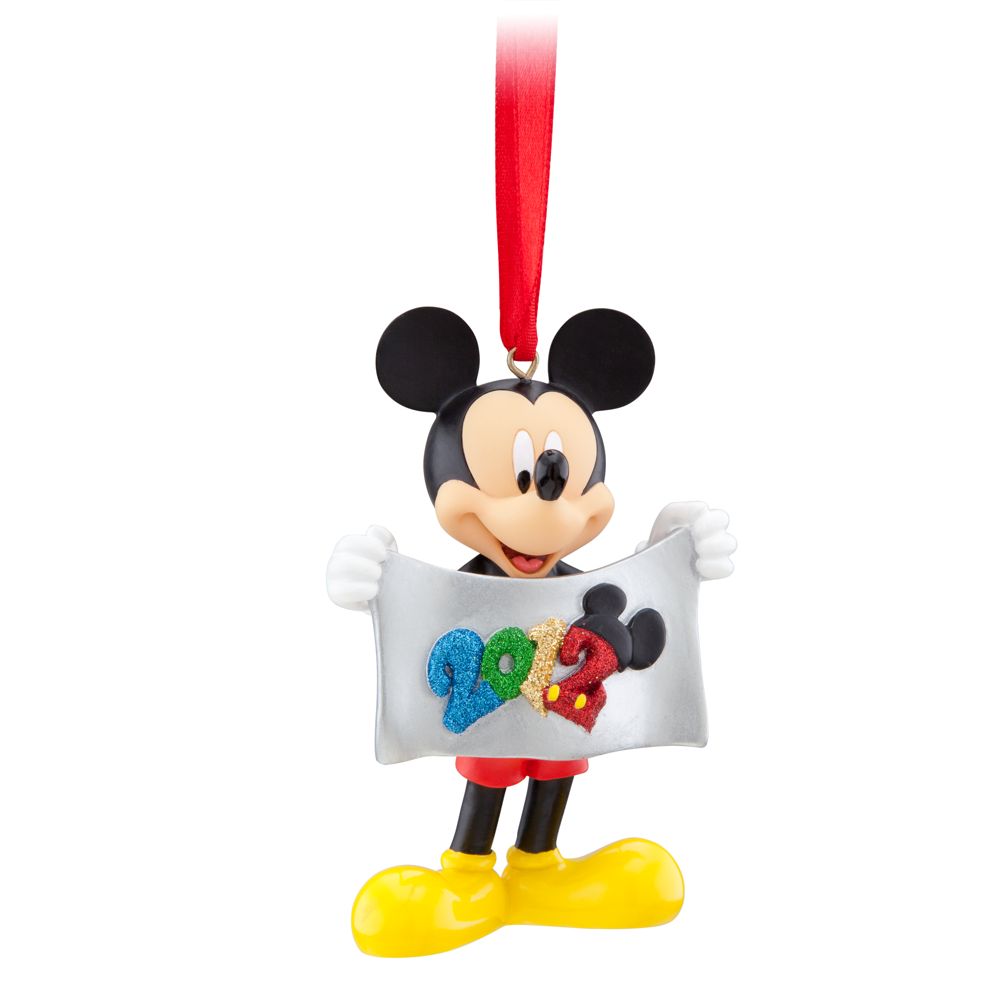 2012 Logo Walt Disney World Mickey Mouse Ornament