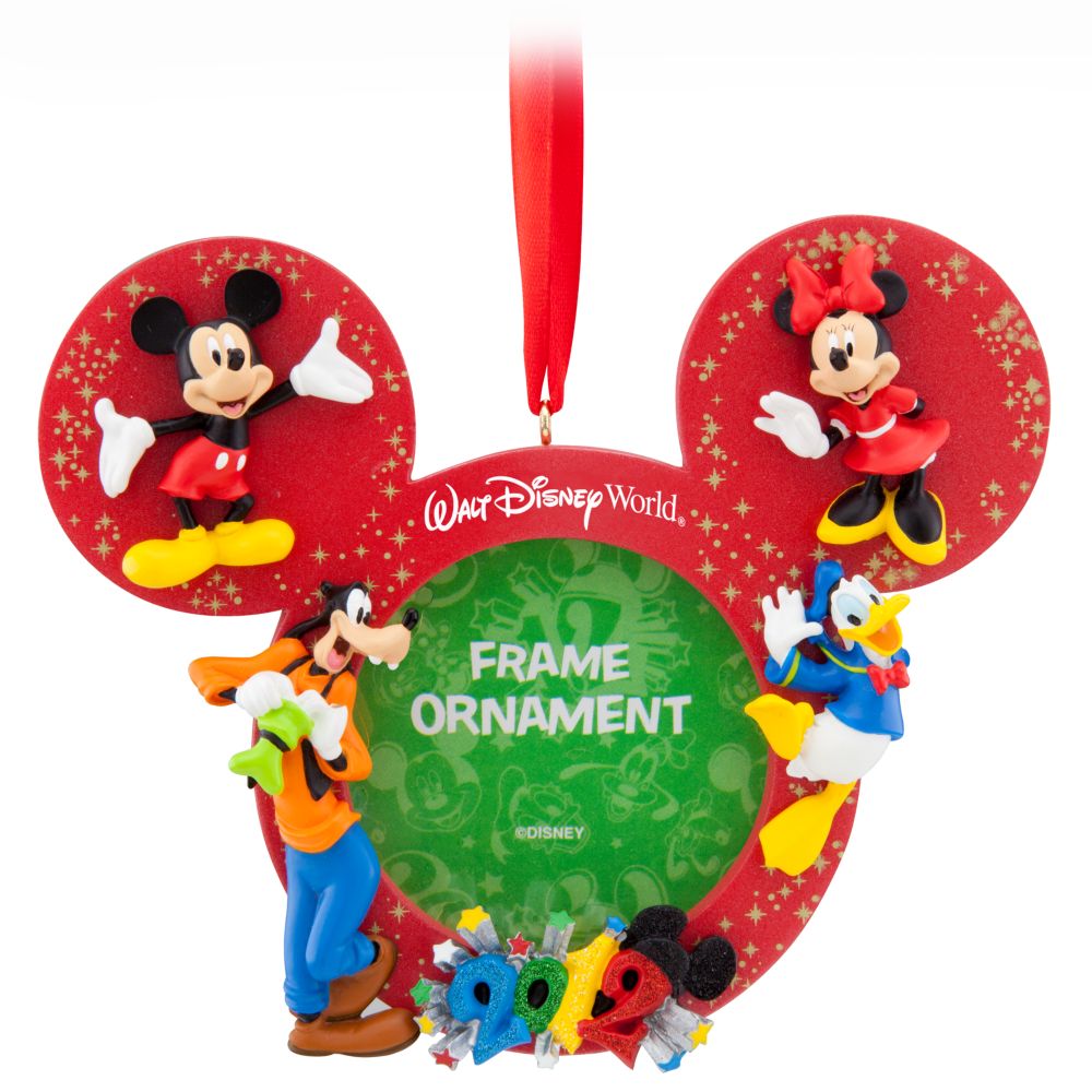 2012 Walt Disney World Mickey Mouse Icon Photo Frame Ornament -- 2 x 2