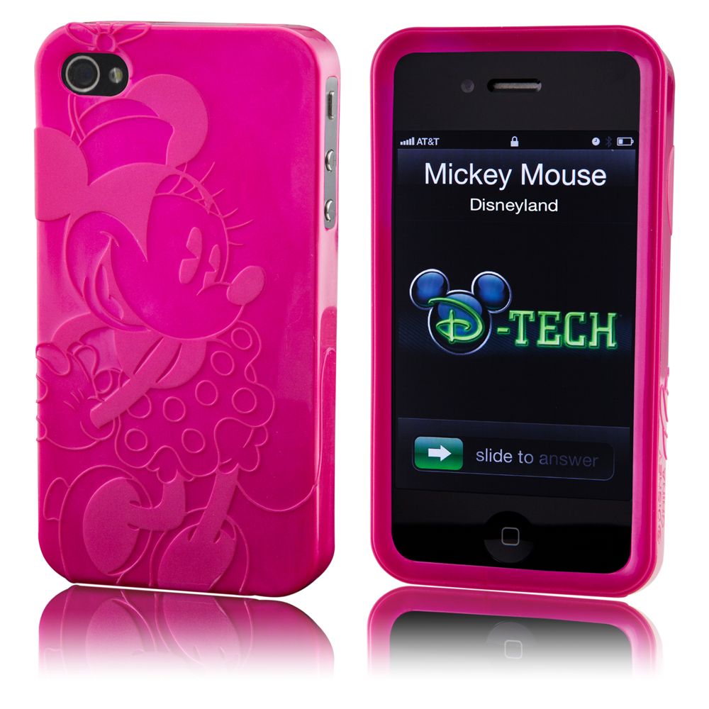 Metallic Pink Minnie Mouse iPhone 4 Case