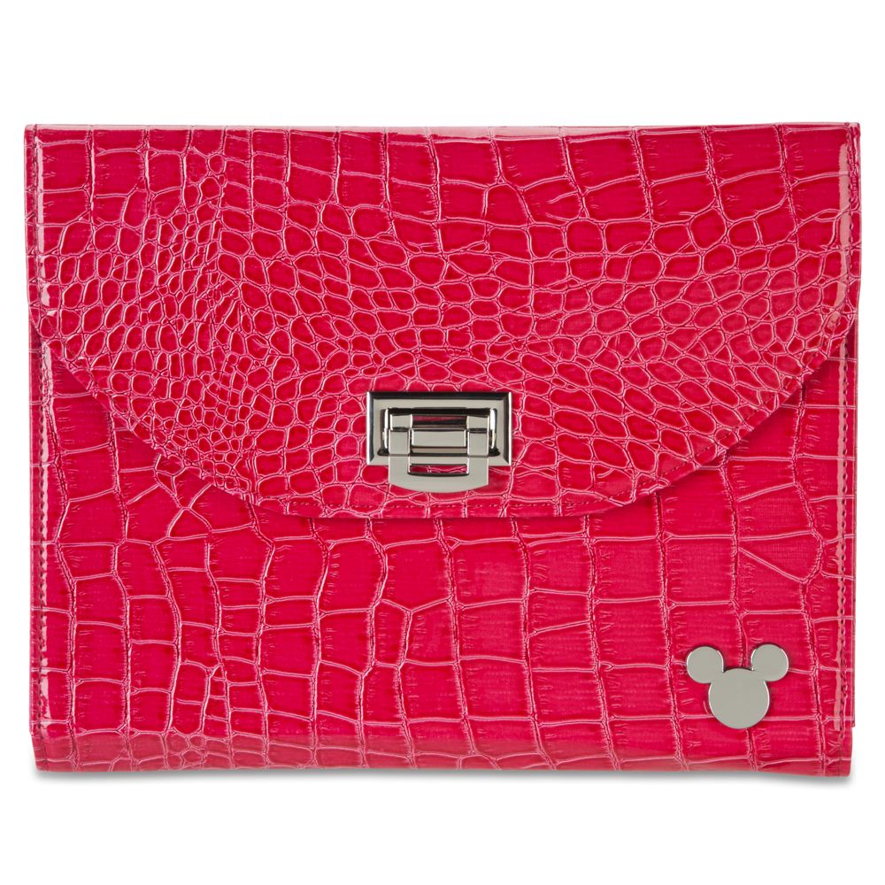 Crocodile Mickey Mouse Tablet Case -- Pink