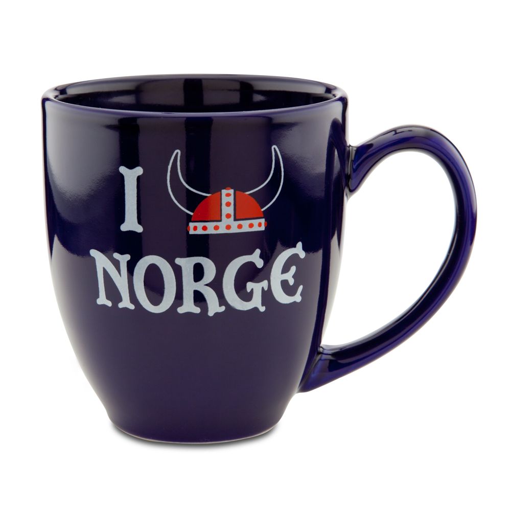 Epcot World Showcase Norway Pavilion I Helmet Norge Mug