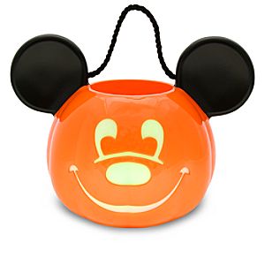 Light-Up Jack OLantern Mickey Mouse Trick or Treat Bucket