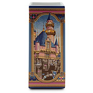 Disneyland and Walt Disney World Castles Vase by Jeff Granito