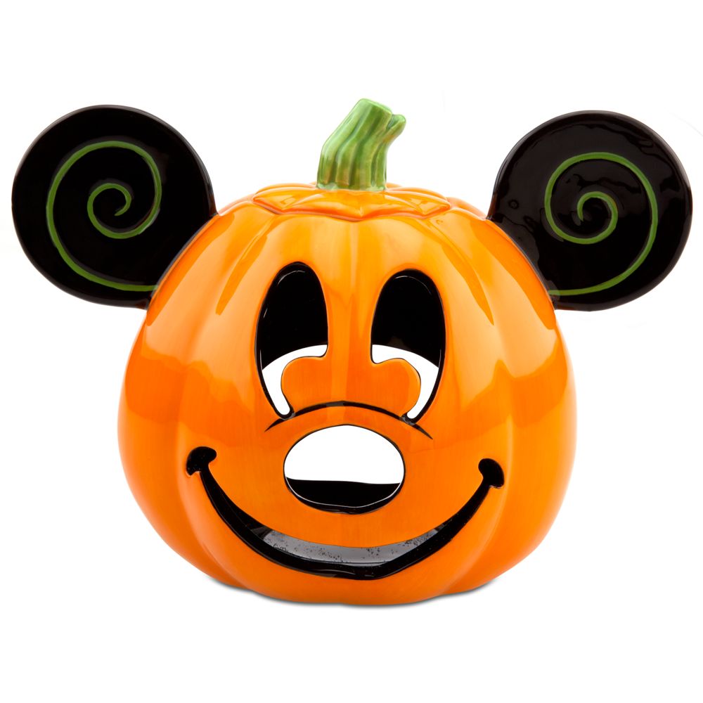 Mickey Mouse Jack O'Lantern Candle Holder