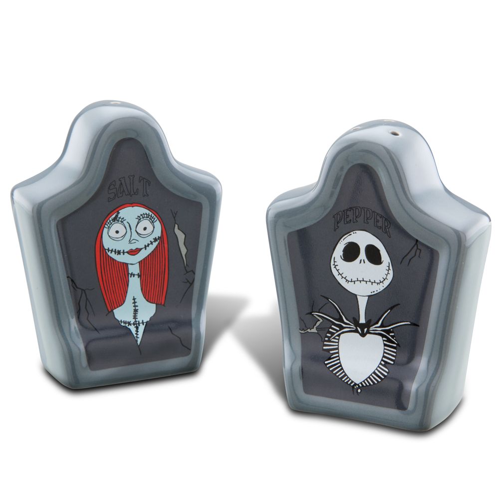 Sally and Jack Skellington Salt and Pepper Shaker Set