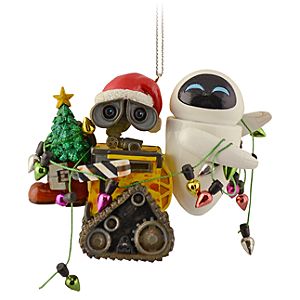 EVE and WALL-E Ornament