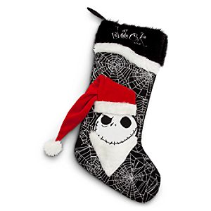 Santa Jack Skellington Stocking