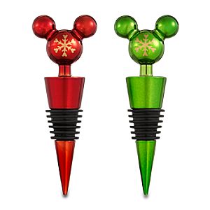 Mickey Mouse Bottle Stopper Set - Holiday