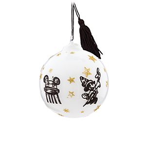 Sorcerer Mickey Mouse Glass Ball Ornament - Walt Disney World