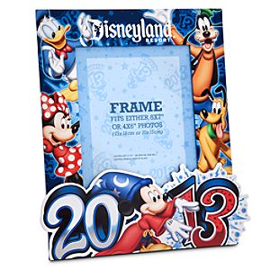 Sorcerer Mickey Mouse Photo Frame - Disneyland 2013