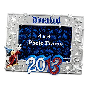 Sorcerer Mickey Mouse Photo Frame - Disneyland 2013