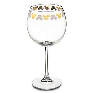 Mickey Mouse Icon Goblet Wine Glass