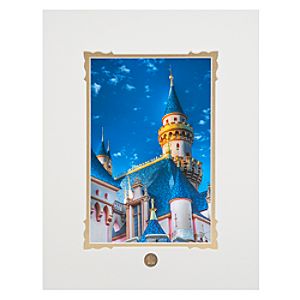Sleeping Beauty Gold Art Print by Scott Brinegar & Amanda Harvie