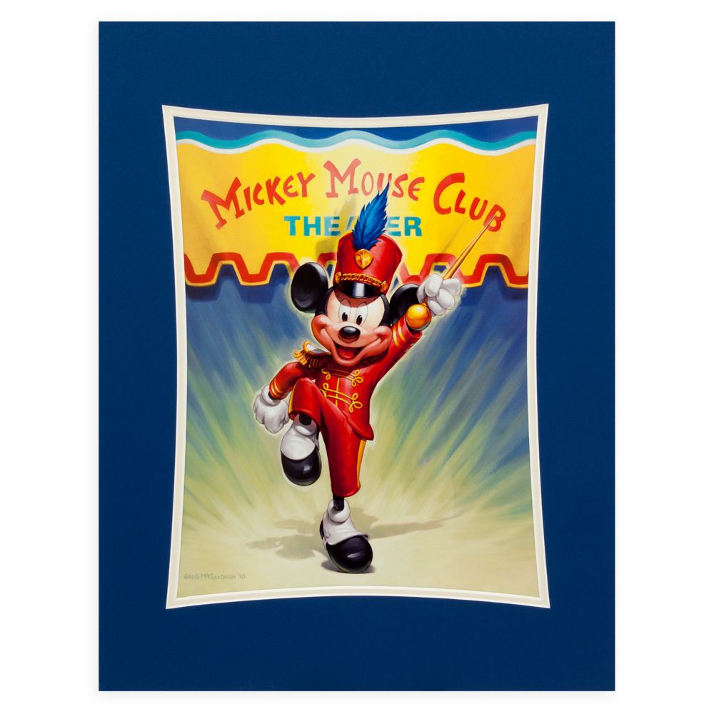 Mickey Mouse Club Theater Deluxe Print by Greg McCullough