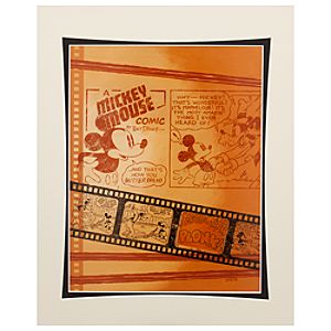 Mickey Mouse and Goofy Comic Mickey Art Print by Costa Alavezos