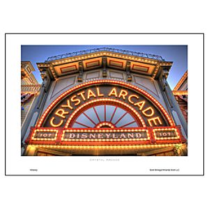 Crystal Arcade Art Print by Scott Brinegar