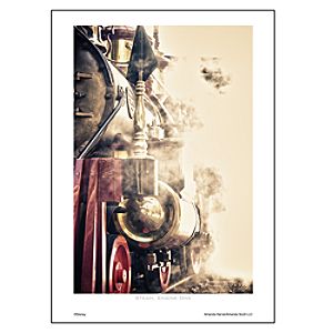 Steam, Engine One Art Print by Amanda Harvie