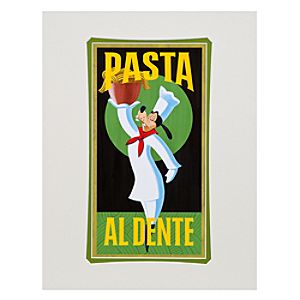 Pasta Goofy Art Print by Brian Blackmore