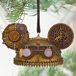 Steampunk Ear Hat Limited Edition Ornament - Clock