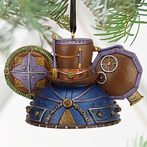 Steampunk Ear Hat Limited Edition Ornament - Top Hat