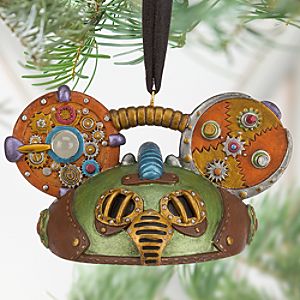 Steampunk Ear Hat Limited Edition Ornament - Green