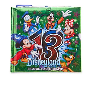 Sorcerer Mickey Mouse Autograph Book - Disneyland 2013