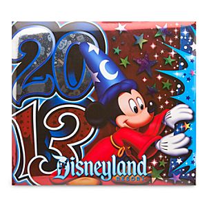 Sorcerer Mickey Mouse Scrapbook Album - Disneyland 2013 - Large