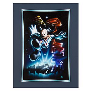 Mickey Mouse The 21st Century Begins Art Print by Noah