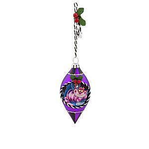 Cheshire Cat Glass Drop Ornament