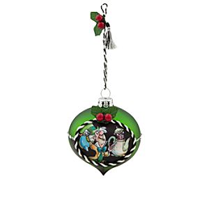 Mad Hatter Glass Drop Ornament