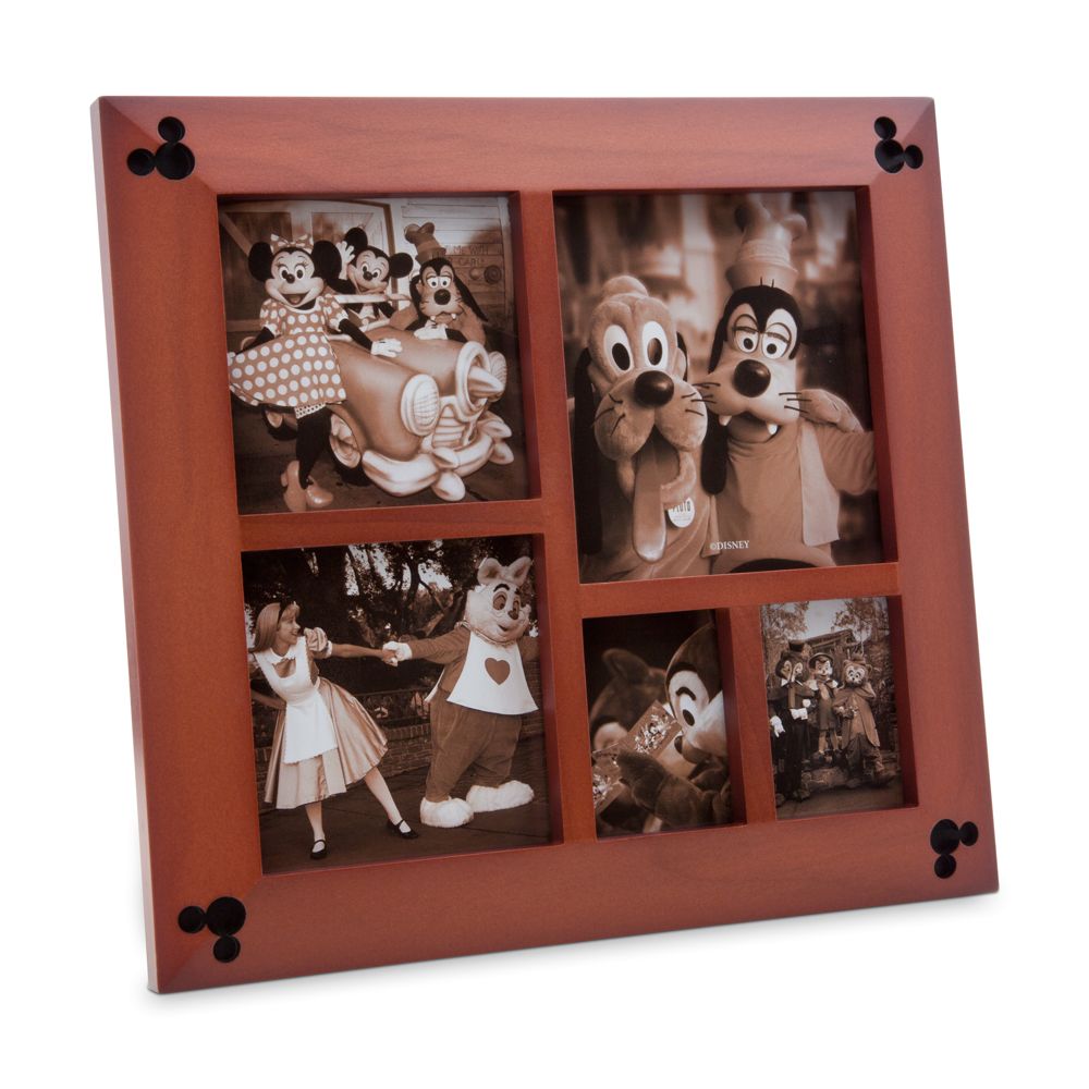 Mickey Mouse Icon Wood Photo Frame - Multi-Window