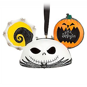 Jack Skellington and Zero Ear Hat Ornament