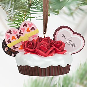 Mickey Mouse Ear Hat Ornament - Valentines Day