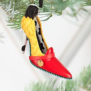 Cruella De Vil Shoe Ornament