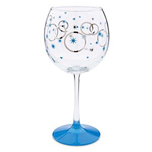 Mickey Mouse Hanukkah Stemmed Glass